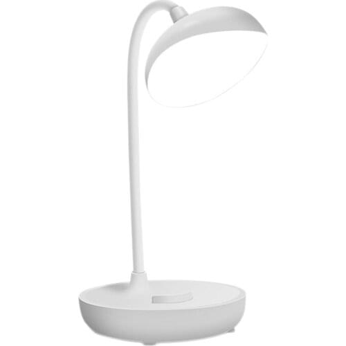 Desk Lamp Eye Protection Led Reading Lamp with Mobile Phone Holder Contact to Adjust the Bedside Counter Lamp