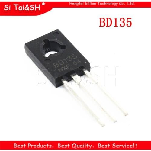 10PCS BD135 BD136 BD138 BD132 BD137 BD139 BD140 TO-126 NPN Power Triode Transistor new and original