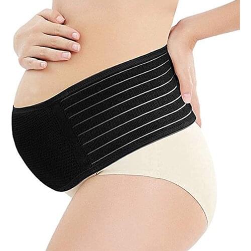 Pregnancy Prenatal Support Belt Elastic Protector Bandage For Pregnant Woman Adjustable Elastic Waist Protection Support Belt