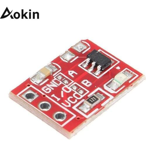 TTP223 Touch Key Switch Module Touching Button Self-Locking No-Locking Capacitive Switches Single Channel For Arduino l8