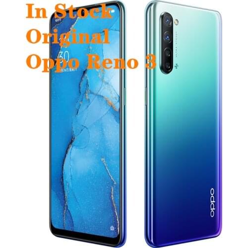 New Original Oppo Reno 3 5G SmartPhone 6.4" MTK6873 Octa Core 12G RAM 128G ROM 48.0MP 5 Cameras VOOC Screen Fingerprint Phone