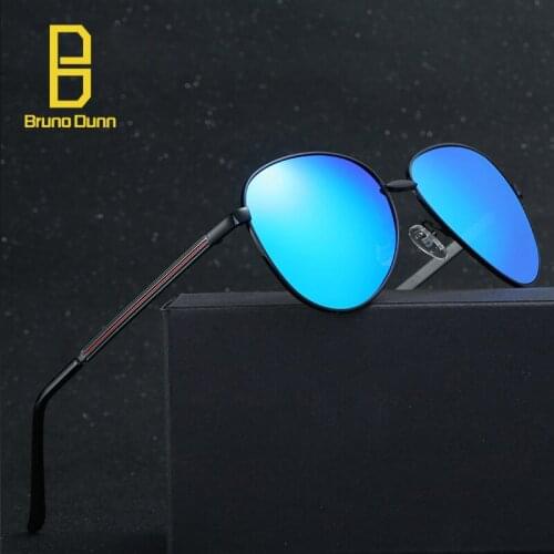 2017 New HD polarized Vintage Retro Aviation Black Sunglasses Men Women Luxury Sun Glases Female Brand Designer titanium 131