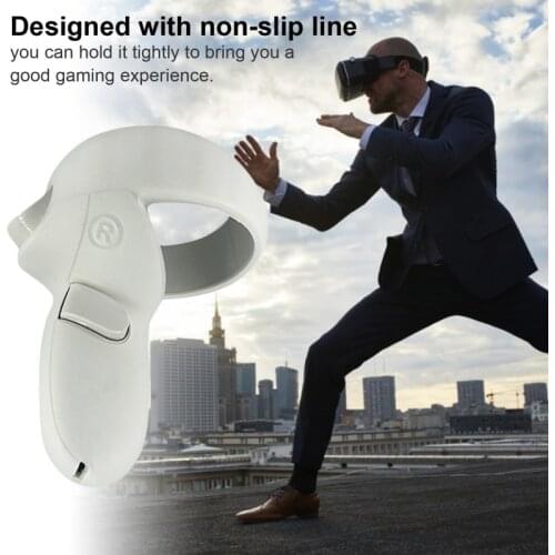 Protection Cover For Oculus Quest 2 VR Accessories Vr Controller Handle Grip Case Silicone Full Protective Sleeve For Quest2