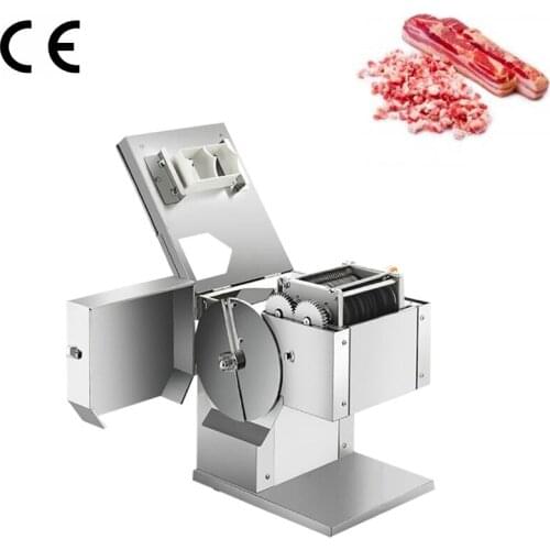 850W Commercial Electric Pork Slicing And Shredding Meat Cutter Machine Stainless Steel Vegetable Slicing And Shredding Machine