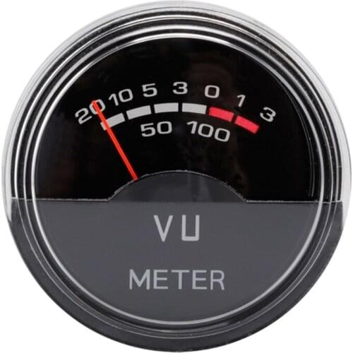 Analog VU Meter Sound Level Indicator Splitter High Precision VU Meter