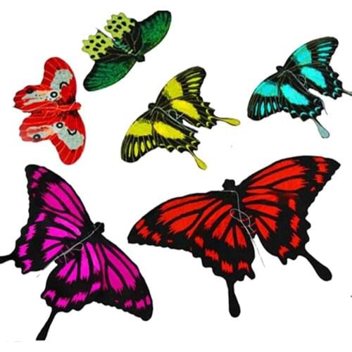 Free shipping Chinese traditional handmade kite butterfly kites soft kite fly walk in sky outdoor toys weifang kite factory
