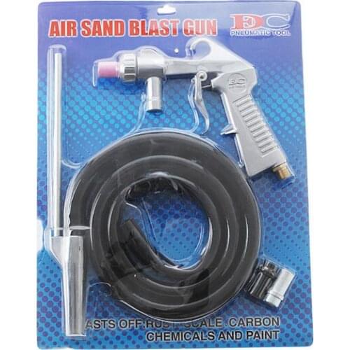 Free Shipping HIGH QUALITY Sandblasting Gun Kit with 3 nozzles