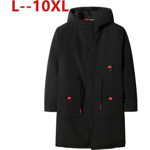 Plus 10XL 8XL 6XL 5XL 2020 Hot Sale Winter Warm Windproof Hood Men Jacket Warm Men Parkas High Quality Parka Fashion Casual Coat