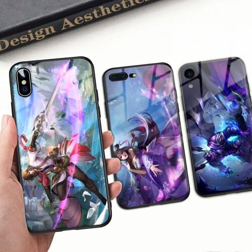 Tempered Glass phone Case For iPhone 11 12 Mini Pro Max XS XR X 7 8 Plus 6 6s plus