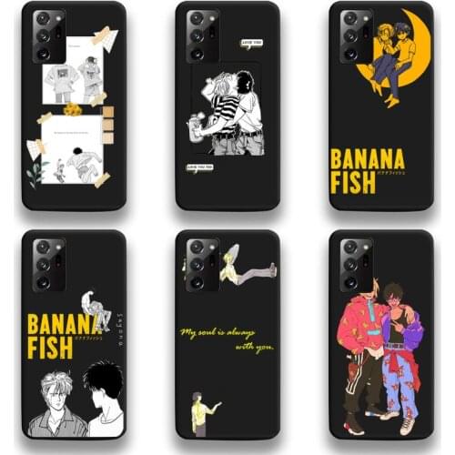 Japan Anime Banana Fish Phone Case For Samsung Galaxy Note20 ultra 7 8 9 10 Plus lite M51 M21 M31S J8 2018 Prime