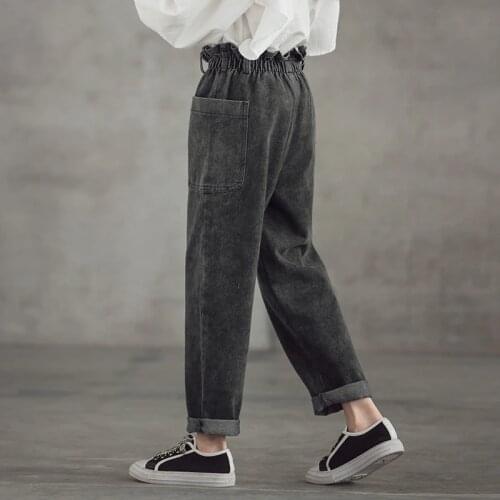 10 12 years Kids Girls Black Jeans 2021 new Teen Girls Pants