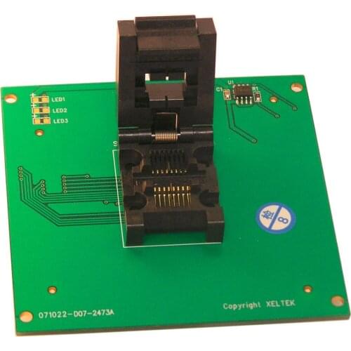 Ecmo.com.cn: Genuine Only - XELTEK SOP16 Socket Adapter CX1017 ***Price is lower, Please consult before pay
