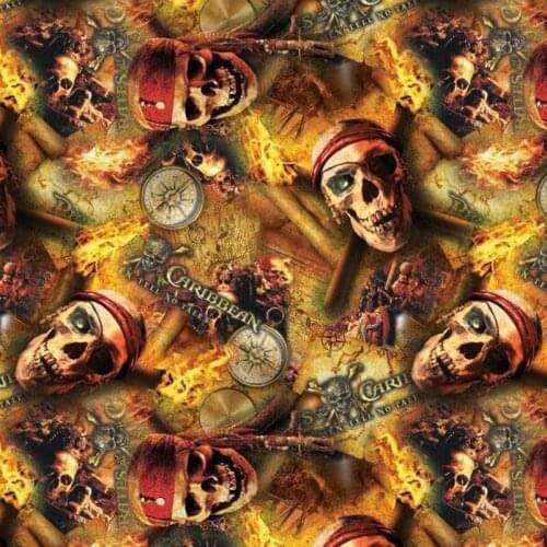 Hydrographics water transfer CSKY9076 1M*10M skulls design pattern water transfer printing film