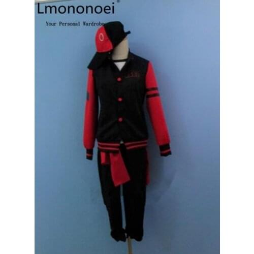 Lmononoei Osomatsu san Baseball clothes with hat Cosplay Costume