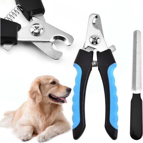 Pets Dog and Cat Nail Clippers, with Pet Safety Guard & Lock |Stainless Steel, Easy to Use-Best Pet Nail Trimmers for Animals