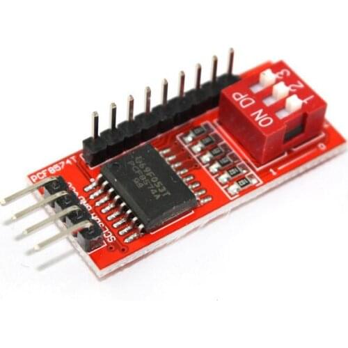 Free shipping 10PCS IO Extension Module PCF8574T module I2C interface I/O expansion module