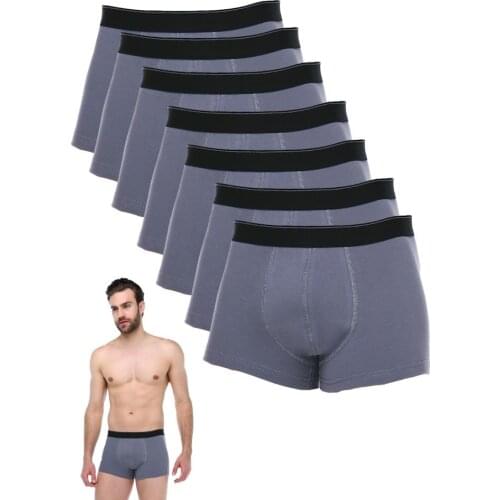 Mens Boxer 7li Package Basic 19510 Anthracite