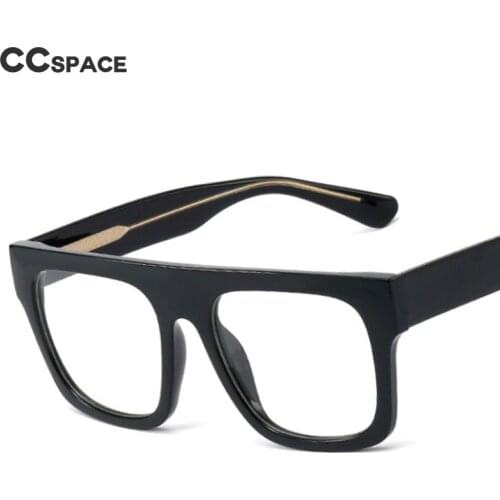 48289 Tr90 Plastic Titanium Large Square Metal Glasses Frame Mens and Womens Optical Fashion Computer Eyeglasses