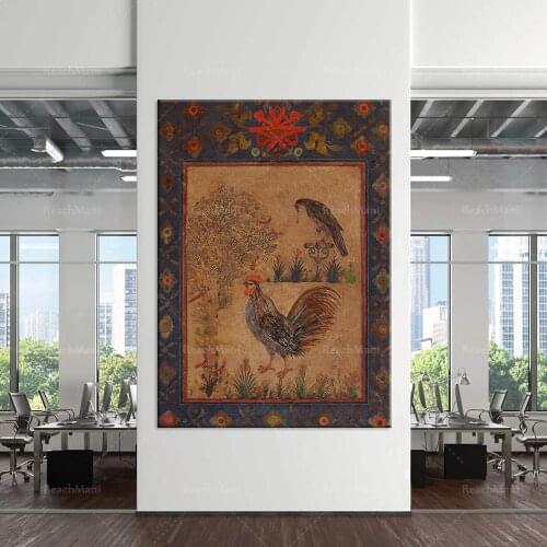 Ottoman miniature printing * Mini poster * Oriental art * Asian art * Anatolian wall art * Asian miniature painting * Islamic wa