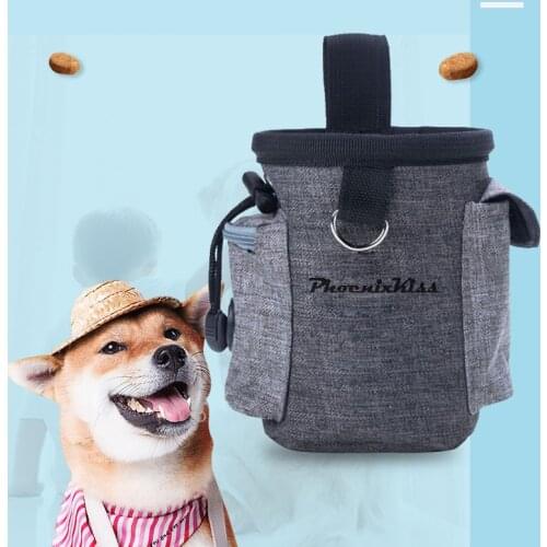 Pet Supplies Dog Training Waist Pack Dog Accessories Outdoor Multi-function Adjustable Belt Dog Cat Training Bag Dog Snack Bag