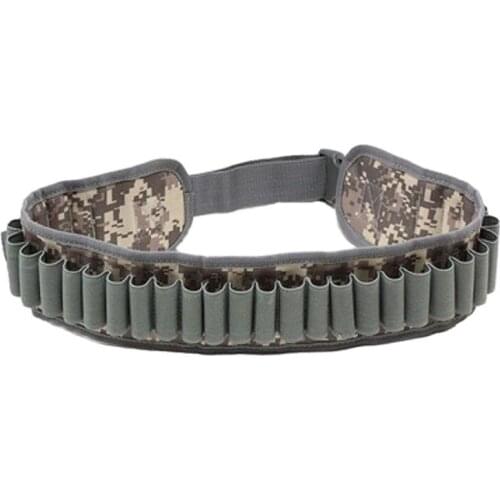 Tactical 29 Hole Belt Outdoor Water Bomb Field 12GA / 16 Cartridge Case Storage Strap