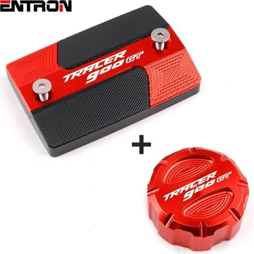For YAMAHA TRACER 900GT 900 GT Tracer MT-09 2016-2019 Motorcycle Front & Rear brake Fluid Cylinder Master Reservoir Cover Cap