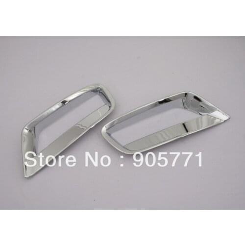 High Quality Chrome Front Fog Light Cover Lower Side Set for BMW X3 F25 free shipping
