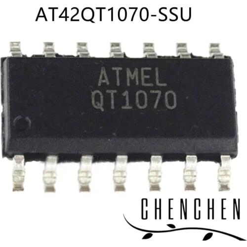 3pcs/lot AT42QT1070-SSU QT1070 SOP14 100% New
