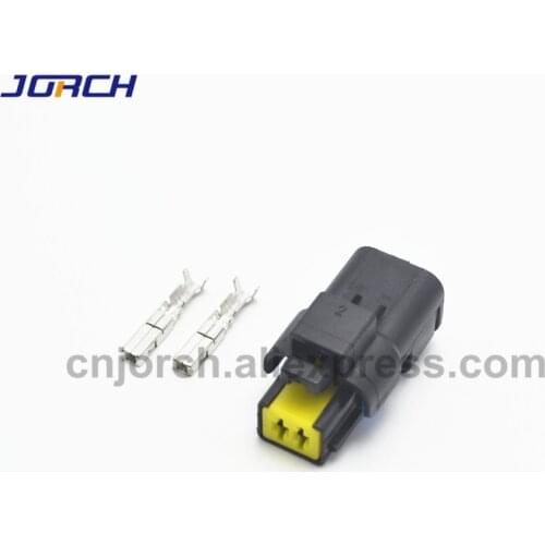 5sets 2pin 1.5mm FCI headlight steering lights plug water temperature sensor connector 211PC022S0049 211 PC022S0049