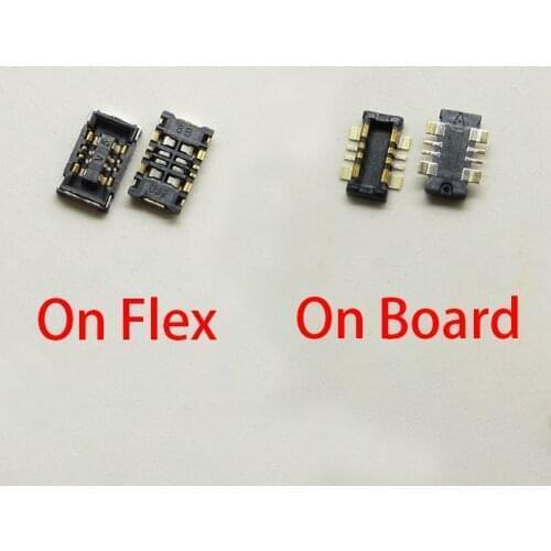 5pcs Inner FPC Battery Connector For Samsung S10 5G S10X G973F S10E G970 S10 Plus S10+ G975 G977 F N U Clip Contact On Board