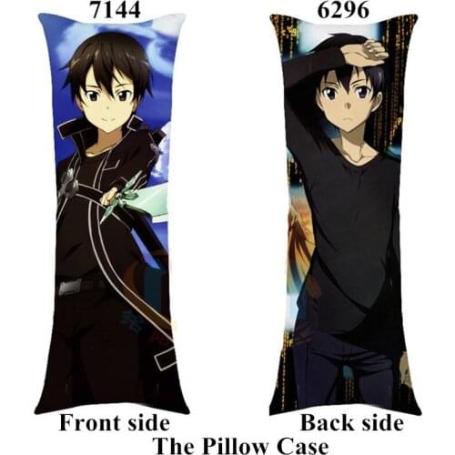 Anime Fairy Tail Kuroshitsuji pillowcase cartoon girl boy Inuyasha Black Butler pillow cover case printing both sides
