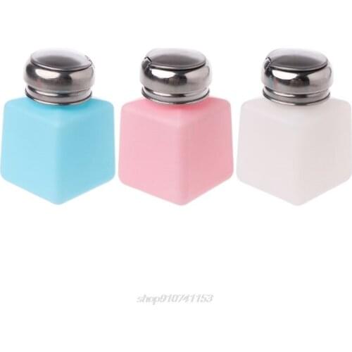 Anti-static Plastic Press Pump Bottle 100ML 200ml 250ml Liquid Alcohol Bottles Dispenser for Electronics PCB J18 21 Dropship