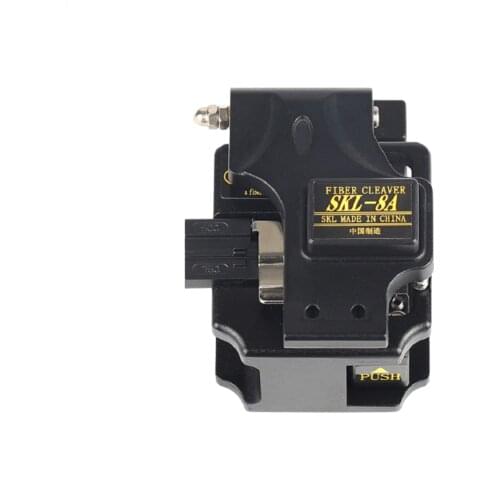 Black SKL-8A High-precision optical fiber cutting knife FTTH hot melt cold joint general cable Optical fiber cleaver tools