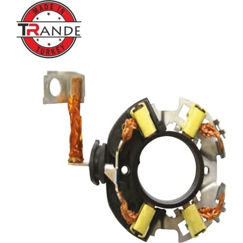 Starter Brush Holder with Carbon Brushes BSX 166 5x12x11,6 12 Volt Made In Turkey 1 004 336 433, 1 004 336 753, 1 004 336 915