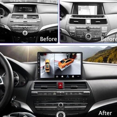 For HONDA Accord 8 CP CS 2007~2012 Car Multimedia GPS Radio Navigation NAVI Player Integrated CarPlay 360 BirdView 3D