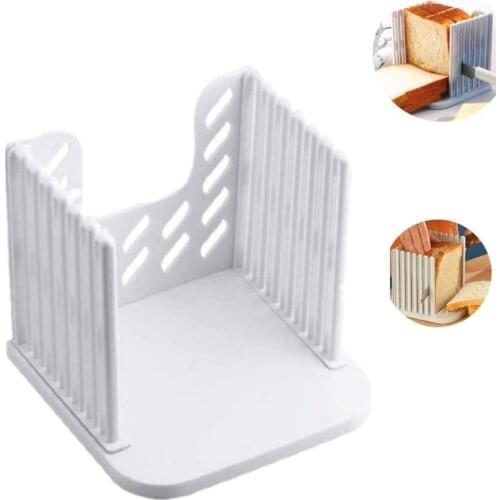 Bread Slicer, Bread/bake/bread Slicer Cutter, Compact Foldable Bread Sandwich Toast Bread Slicer