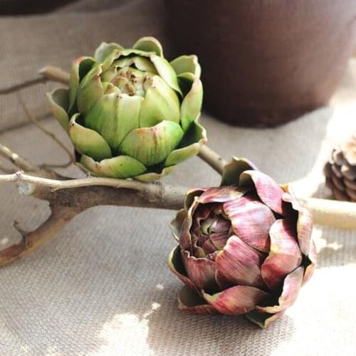 Fake Artificial Plants Pineapple Head Small Bonsai Artichoke Succulent Plant Decor Home Garden Office Desk Decor