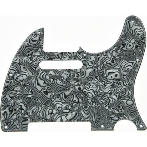 KAISH TL Guitar Pick Guard Scratch Plate Zebra Stripe