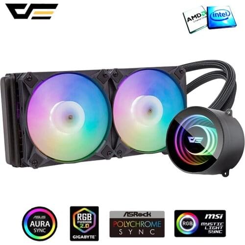 DarkFlash PC Water Cooler ARGB Radiator All-in-one RGB CPU Liquid Cooler for Intel LGA1200/2011/115x/AM3+/AM4 PWM Fan CPU Cooler