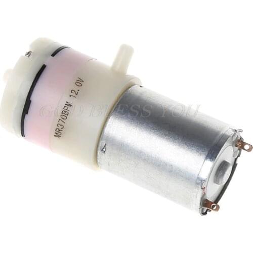 DC 12V Micro Vacuum Pump Mini Air Pump Pumping Booster Electric Pumps For Medical Treatment Instrument Drop Shipping