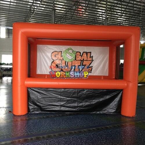 GiInteractive inflatable archery game with hover balls