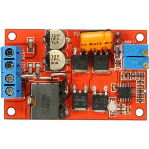 5A Mppt Solar Panel Regulator Controller Solar Charging Control Panel Battery Charging 9V 12V 24V Auto Switch