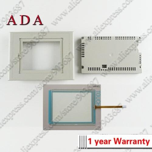 Front and Back Housing Cover Case Shell for 6AV6 640-0CA11-0AX0 6AV6640-0CA11-0AX0 TP177 micro + Touch Glass + Front Overlay