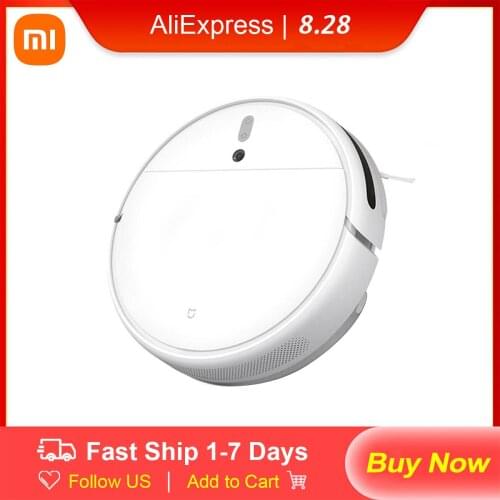 Xiaomi Robot Vacuum Cleaner 1C Visual Navigation Smart Water Tank APP Smart Control Automatic Dust Removal Sweeping Robot
