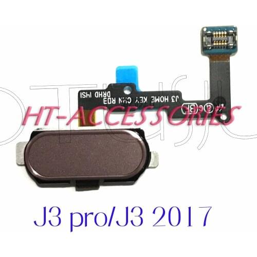 Touch ID Fingerprint Sensor scanner Home Return Key Menu Button Flex Cable for Samsung Galaxy J3 Pro (2017) J330F J330DS