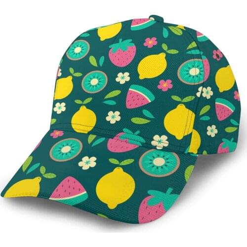 Tropical Fruit Baseball Cap Fashion Men Hat Cap Summer Dad Hat Male Sports Hat