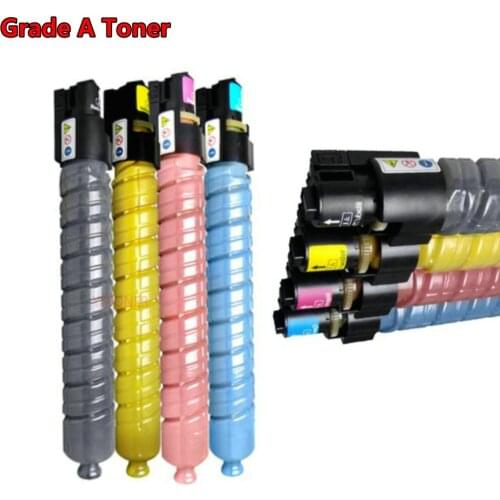 YFTONER Laser Toner Cartridge for Ricoh (841751 )(841754 )(841753 )(841752 )Aficio MPC4502 5502 4002 5002 Printer