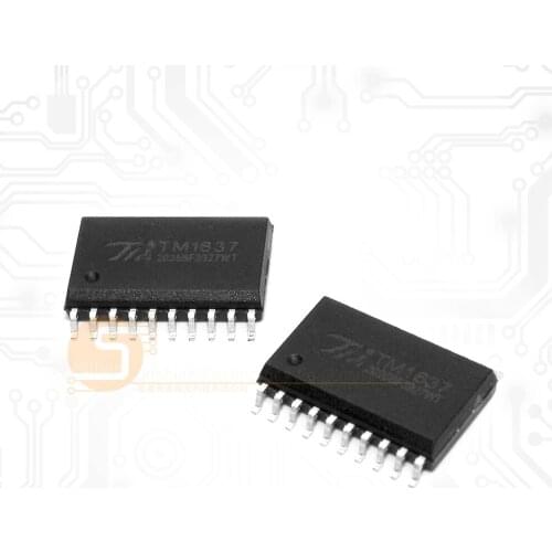 5pcs/lot TM1637 SOP-20 1637 SOP SOP20 SMD integrated circuit IC LED Digital Tube Driver Chip