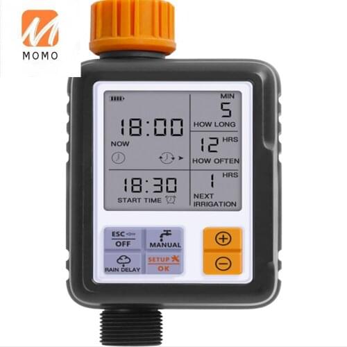 Automatic watering timer intelligent large screen automatic timing micro spray potted lazy watering artifact