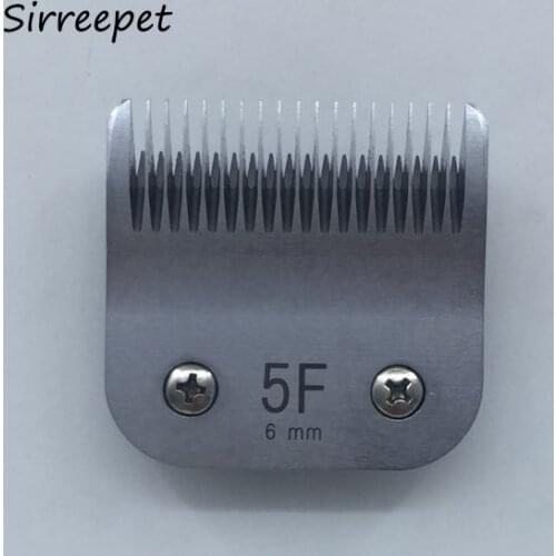 Free shipping Sirreepet pet clipper replacement blade fit Aesculap German Red Clippers RAV pet grooming clipper 5F(6.3mm)